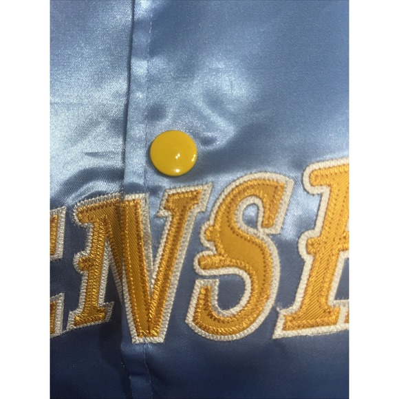 Headgear Classics Jacket Size Large Crenshaw Mamba Mentality 8 24 Blue Satin - Picture 12 of 16